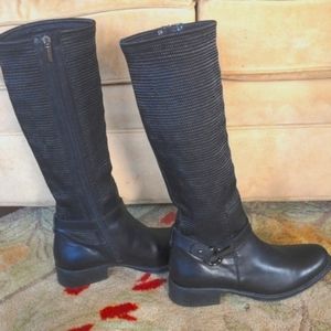 🆕 AQUATALIA Urope Woven Leather Riding Boots